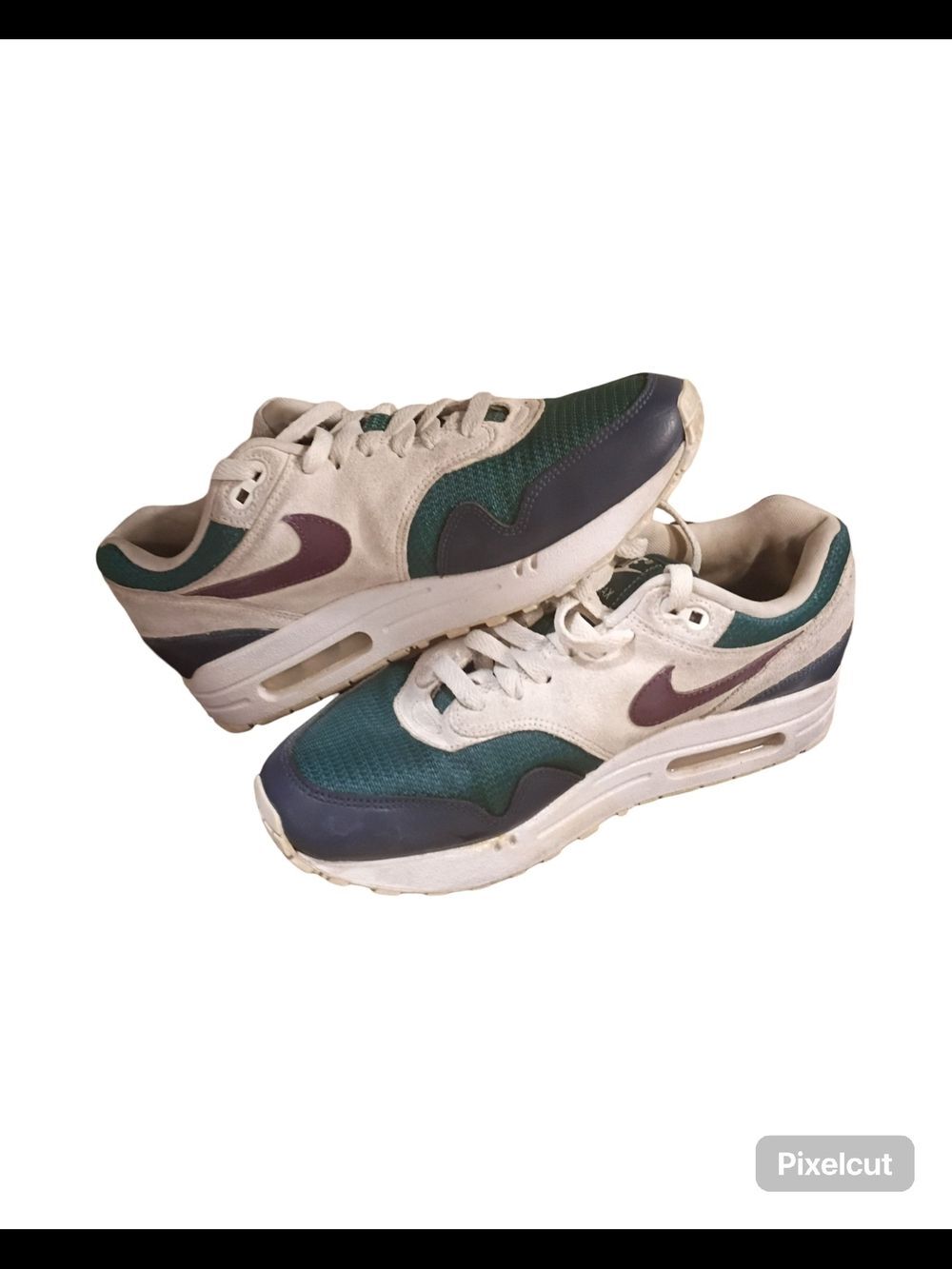 One-of-a-Kind Custom Nike Air Max 1 ID Sneakers – Women’s Size 8 - Picture 12 of 12